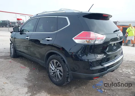2016 Nissan Rogue Sl z USA, uszkodzony, nr VIN KNMAT2MT9GP721916